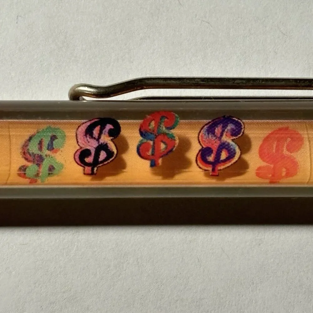 Andy Warhol 15 Minutes Eternal Floaty Pen Mori Art Museum Japan Dollar Signs